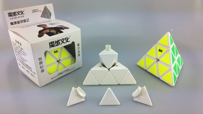 MoYu Pyraminx Speed Cube White